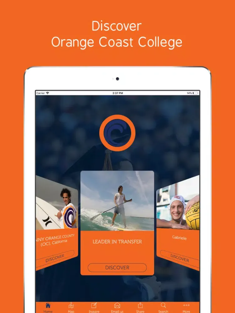Orange Coast College - OCC iPad  スクリーンショット