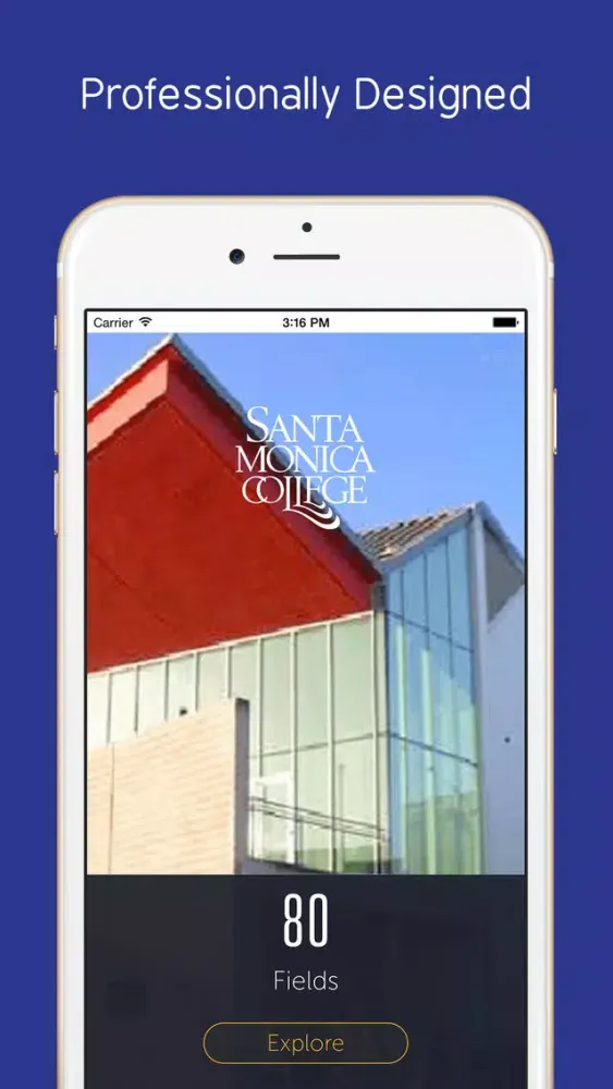 Zrzuty ekranu Santa Monica College - Prospective International Students App