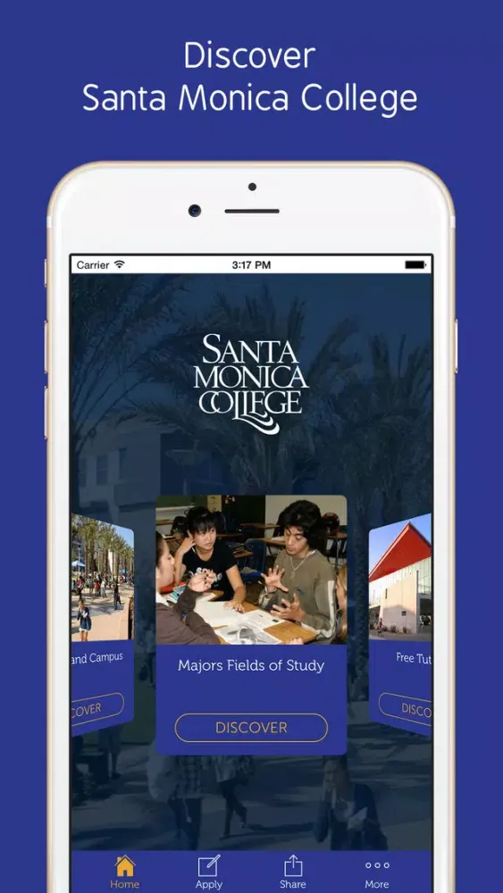 Zrzuty ekranu Santa Monica College - Prospective International Students App