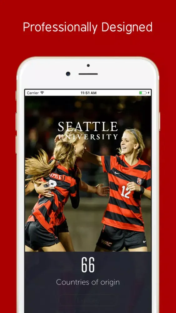 Tangkapan skrin Seattle University App
