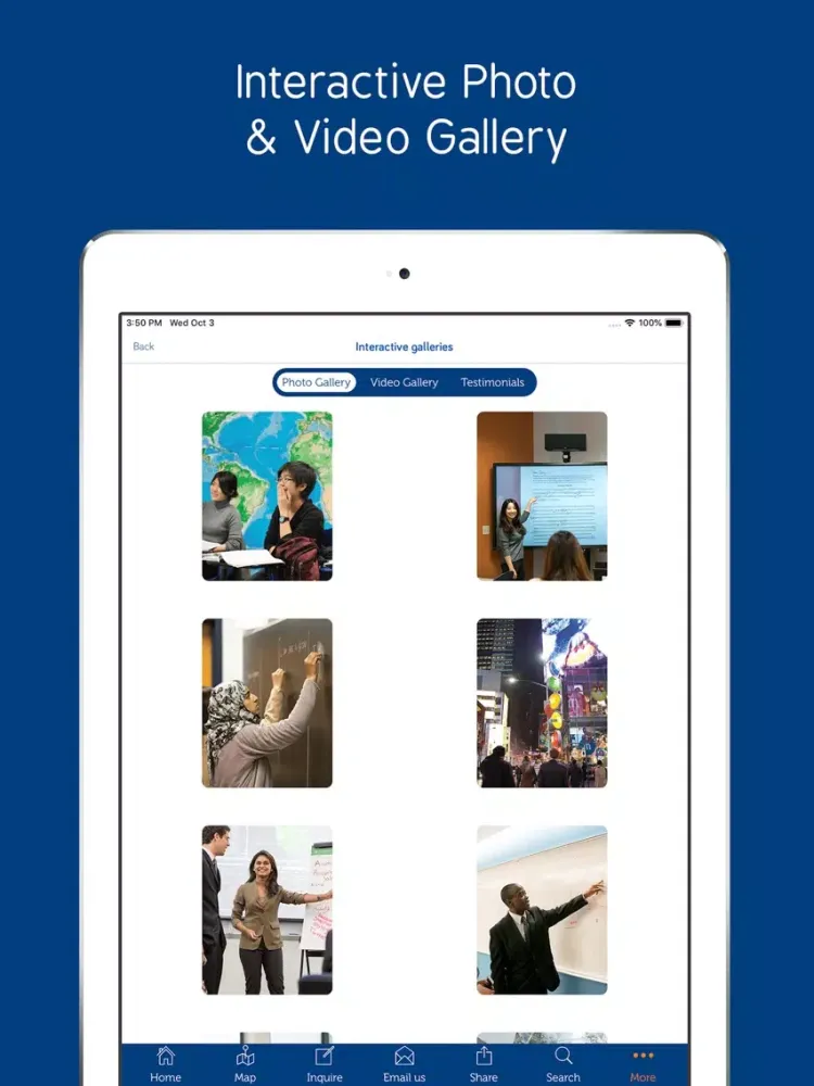 New Paltz, State University of iPad  Screenshots