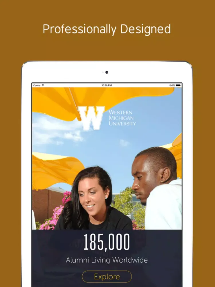 Скриншоты WMICH CELCIS Student App iPad 