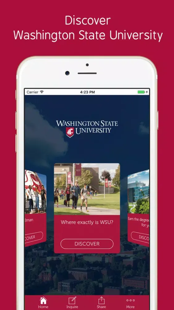 Washington State University (WSU) Screenshots