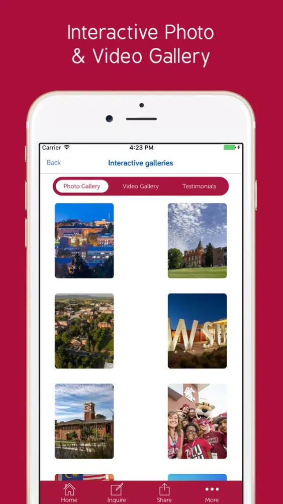 Washington State University (WSU) Screenshots