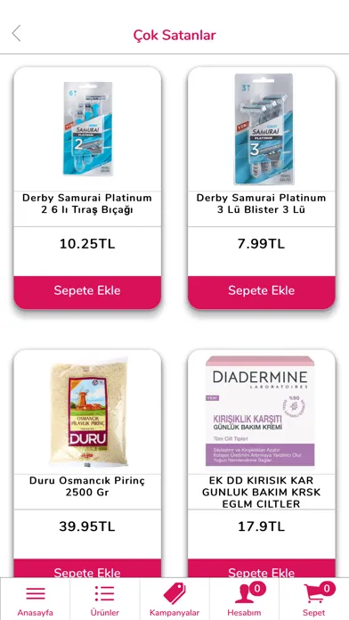 Capturas de pantalla de IYAŞ Sanal Market