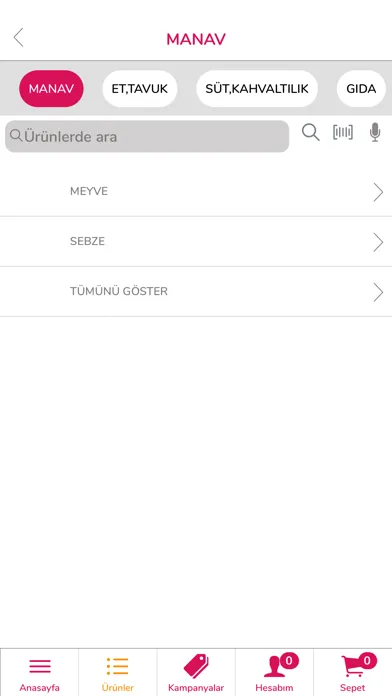 Capturas de pantalla de IYAŞ Sanal Market
