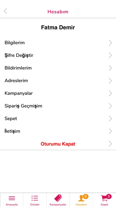 Capturas de pantalla de IYAŞ Sanal Market