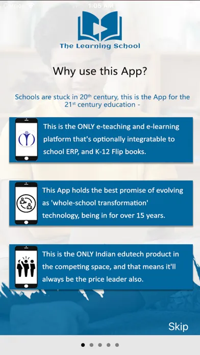 Captures d'écran de The Learning School