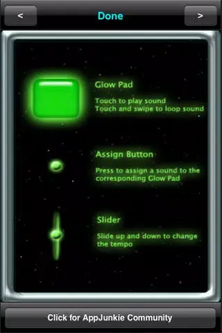 Zrzuty ekranu Glow Beats