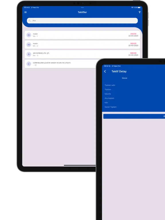 Capturas de pantalla de iyi bulut iPad 