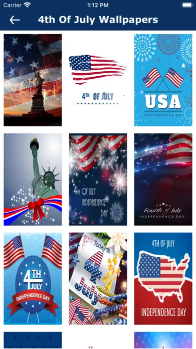4th Of July Cards & Greetings স্ক্রিনশট