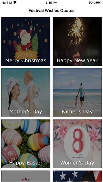 Father's Day Wishes & Quotes Screenshots