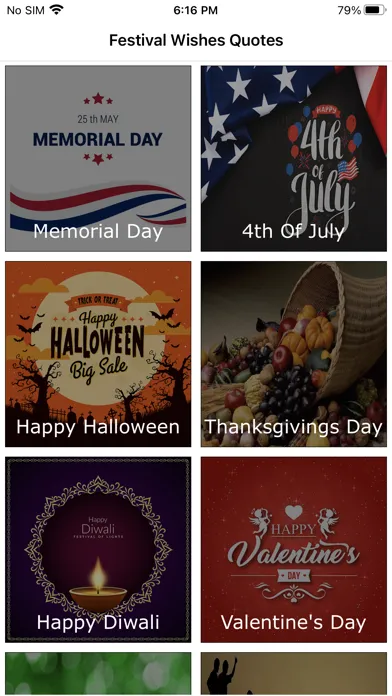 Father's Day Wishes & Quotes Screenshots