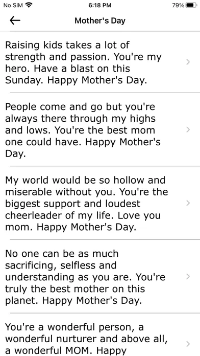 Father's Day Wishes & Quotes Screenshots