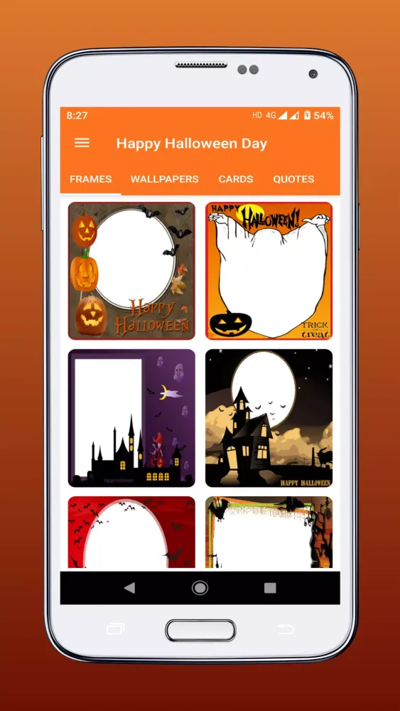 Halloween Cards & Photo Frames应用截图