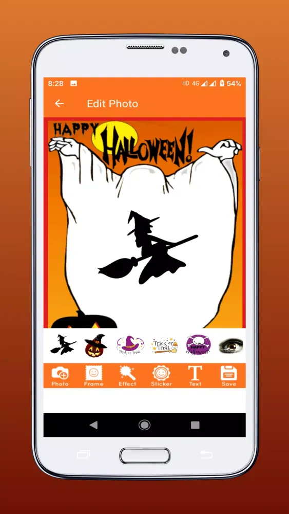 Halloween Cards & Photo Frames应用截图