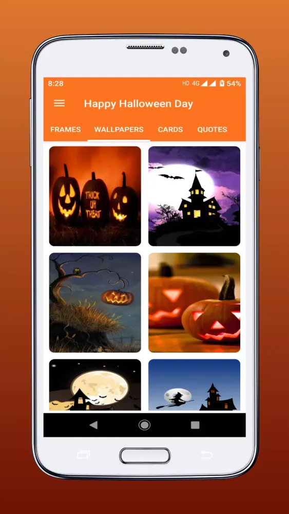 Halloween Cards & Photo Frames应用截图