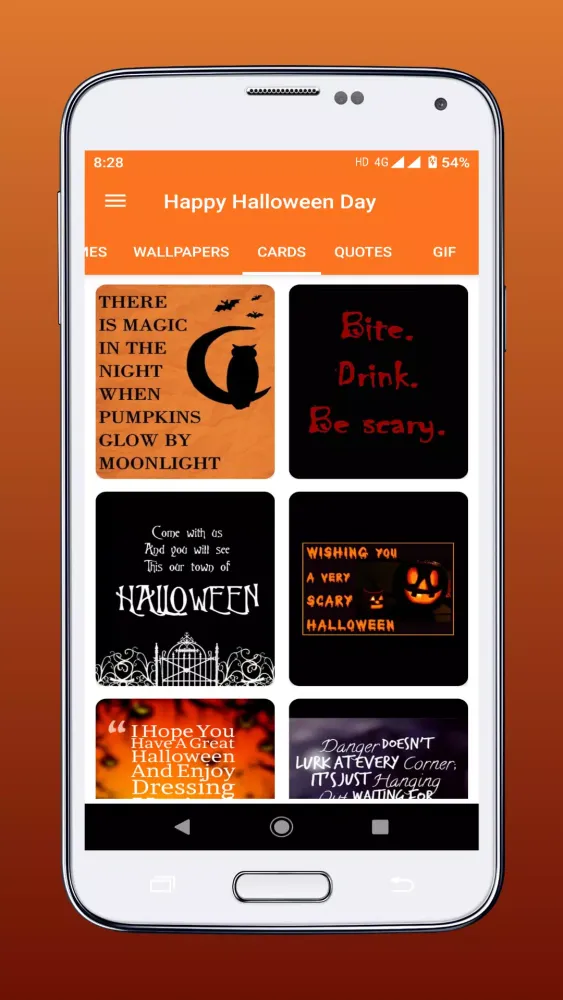 Halloween Cards & Photo Frames应用截图