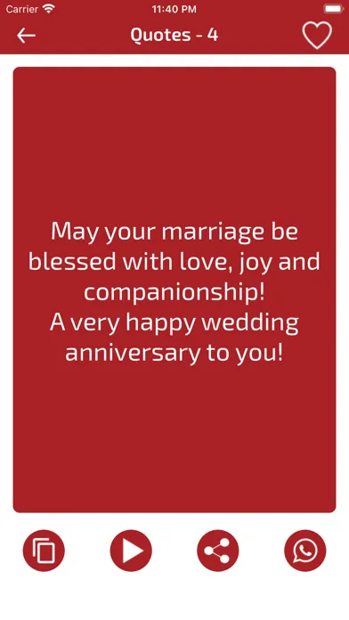 Скриншоты Anniversary Wishes & Cards