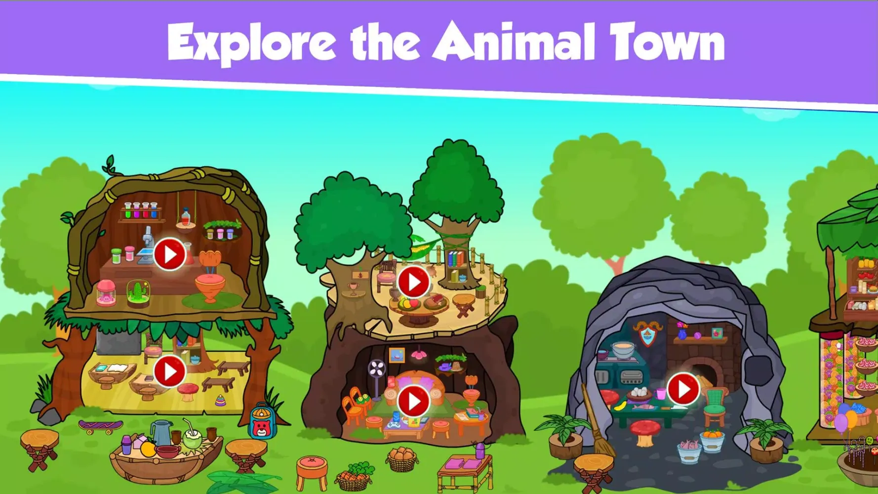 Tizi Animal Town應用截圖