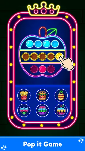 ภาพหน้าจอของ Timpy Baby Glow Phone Games