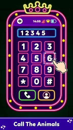 ภาพหน้าจอของ Timpy Baby Glow Phone Games