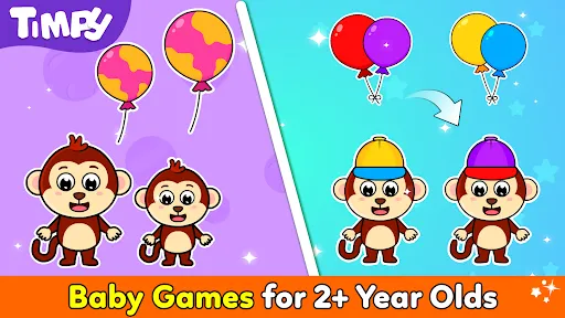 Timpy Baby Kids Toddler Games Screenshots