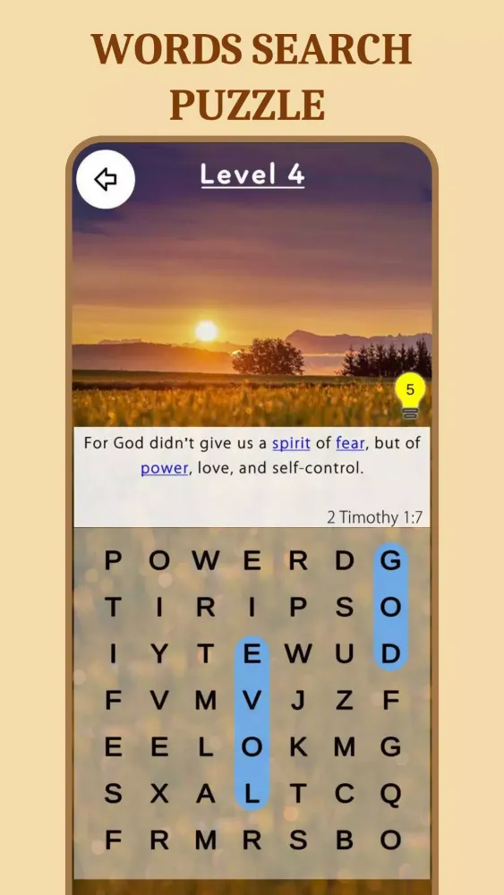 Bible Word Search Puzzle Games应用截图