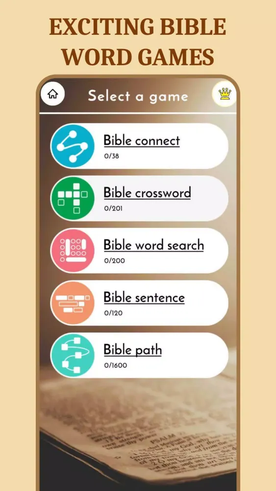 Bible Word Search Puzzle Games应用截图