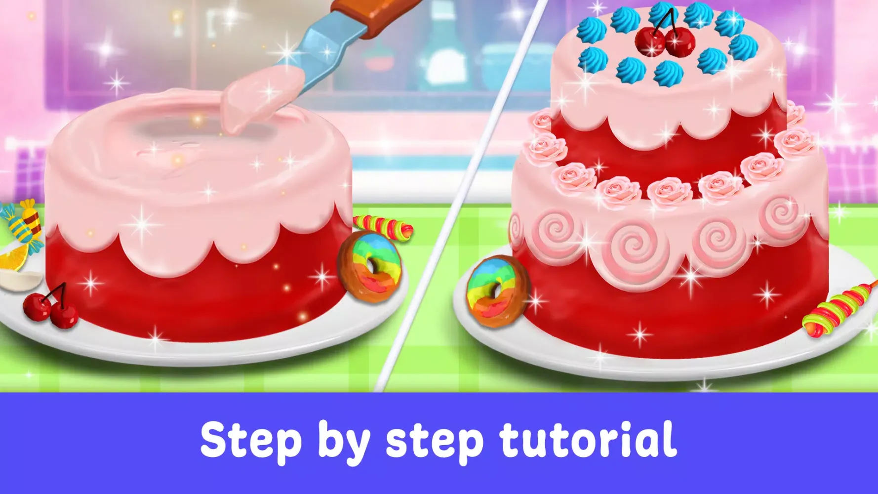 Cake Maker Games for Girls স্ক্রিনশট