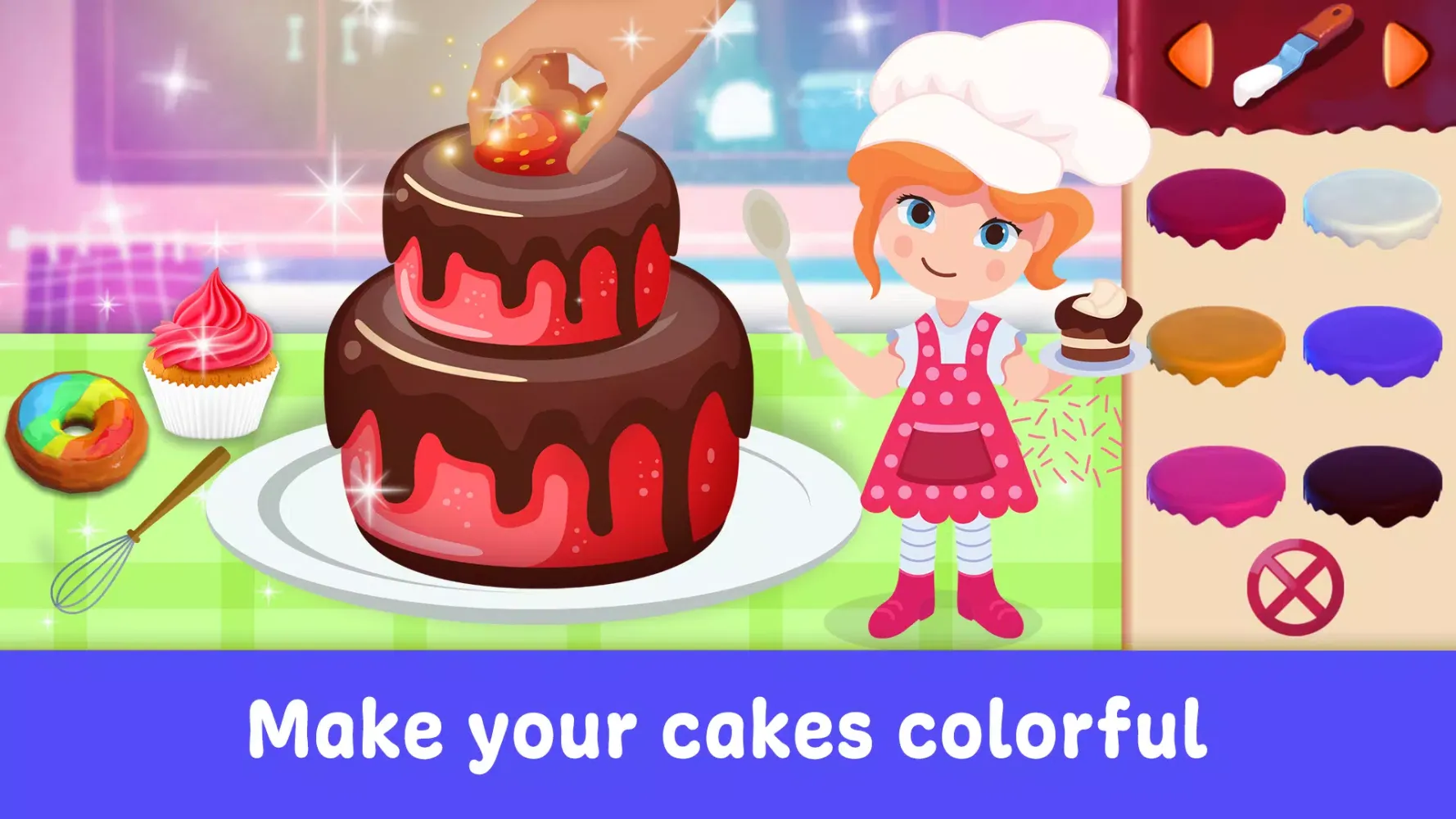 Cake Maker Games for Girls স্ক্রিনশট