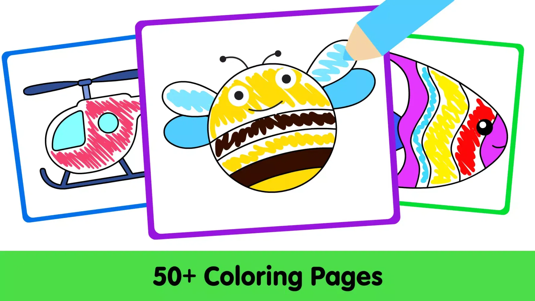 Kids Coloring Pages & Book Ekran Görüntüleri