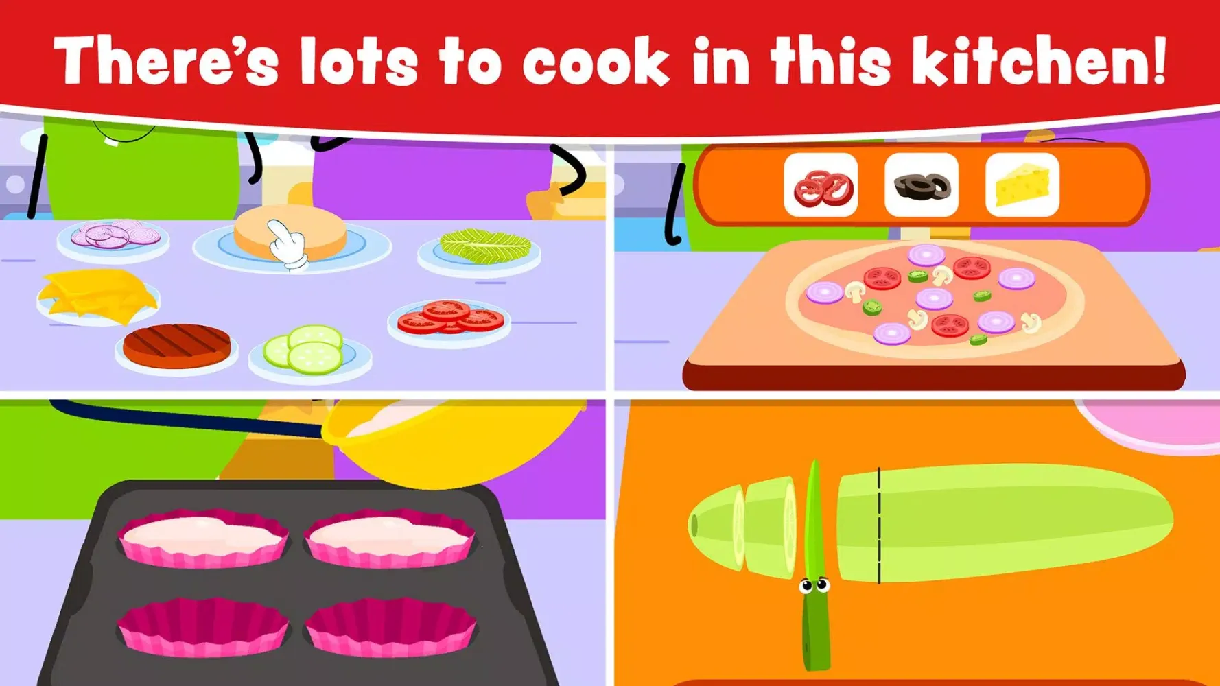 Cooking Games for Kids & Girls应用截图