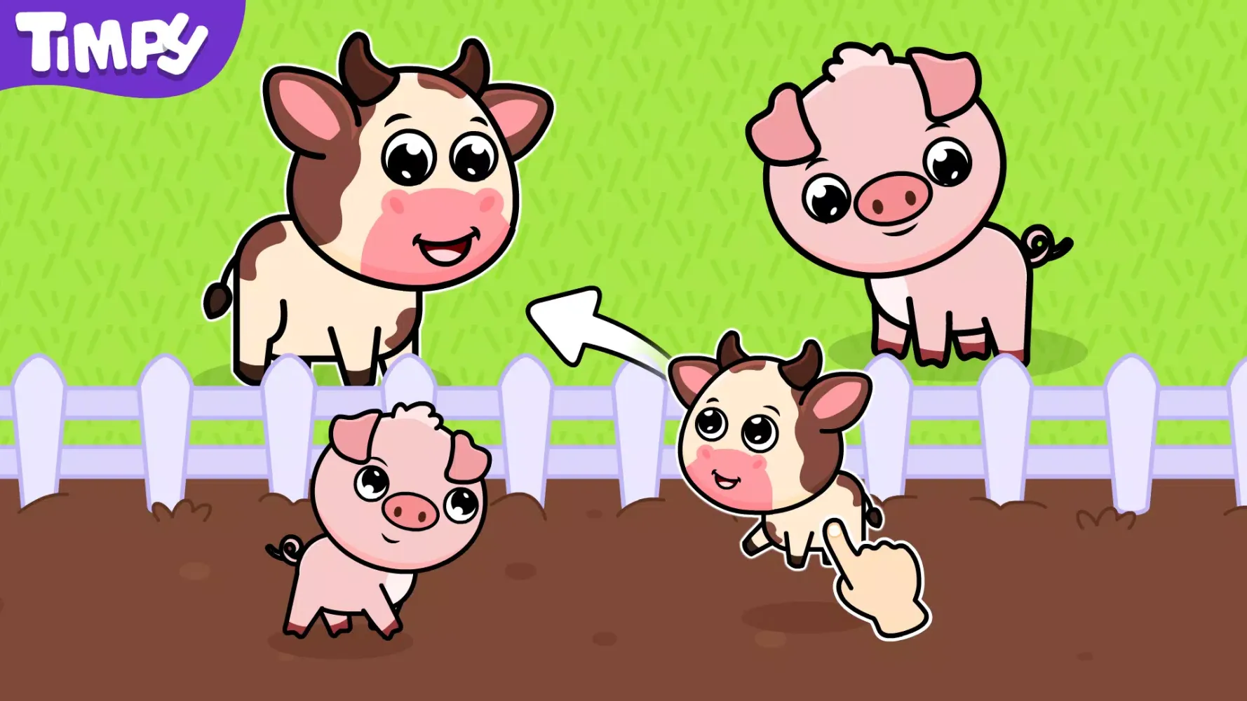 Timpy Kids Animal Farm Games Screenshots