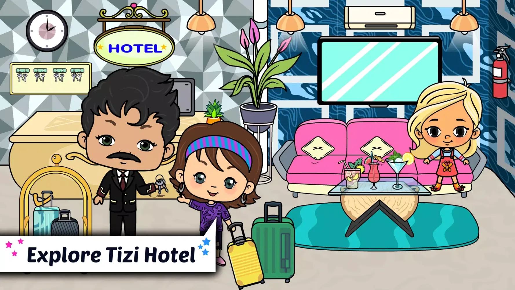 Capturas de pantalla de Tizi Town - My Hotel Games
