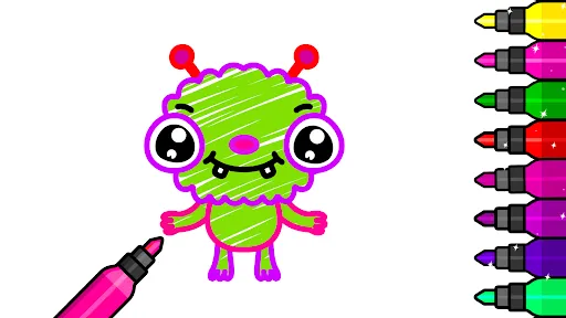 Baby Coloring Games for Kids スクリーンショット