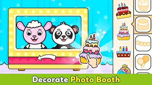 Timpy Kids Birthday Party Game Screenshots