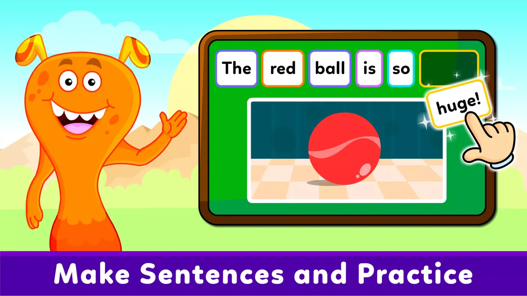 Kids Spelling & Reading Games Screenshots