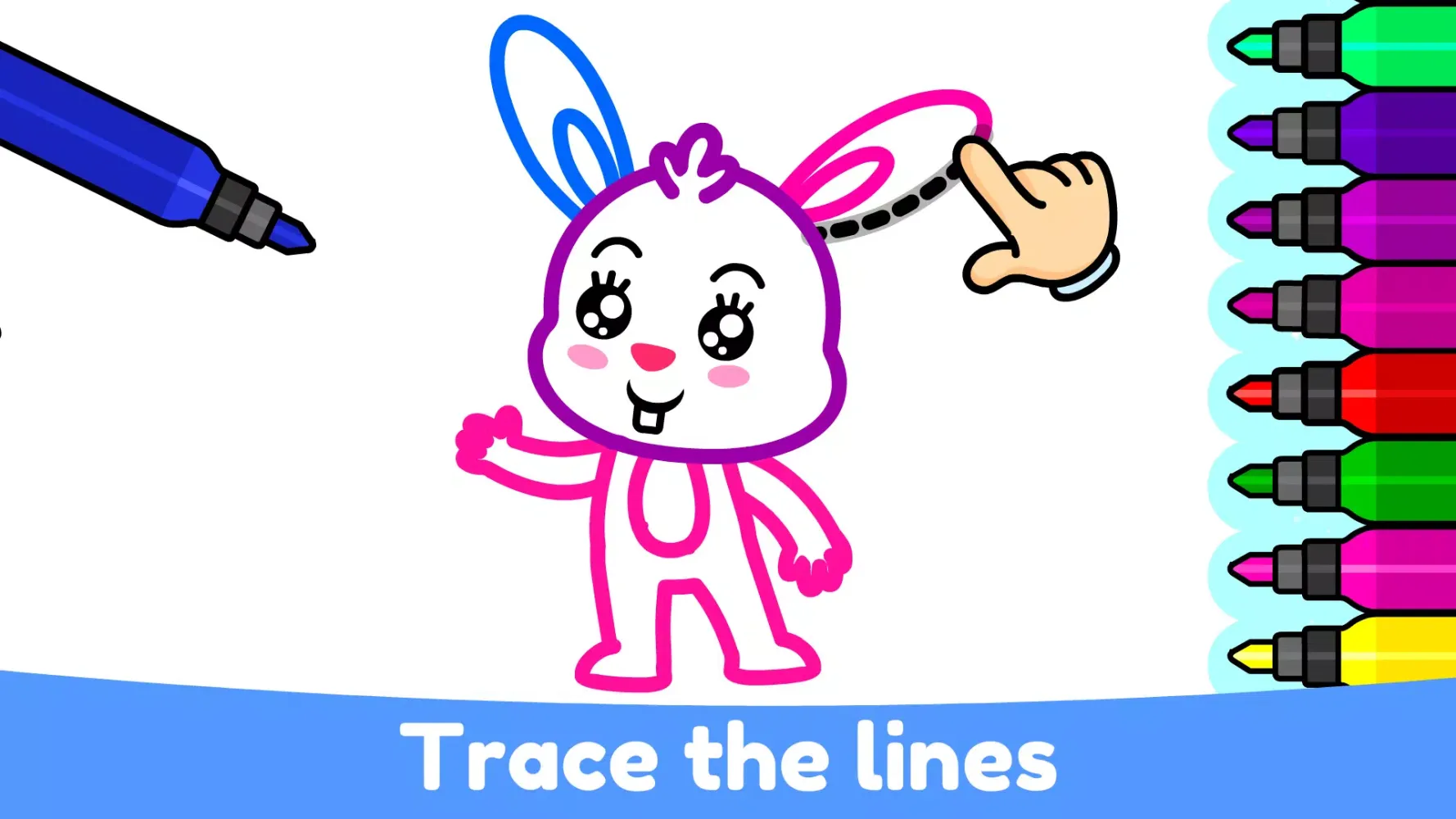 Zrzuty ekranu Kids Drawing & Coloring Games