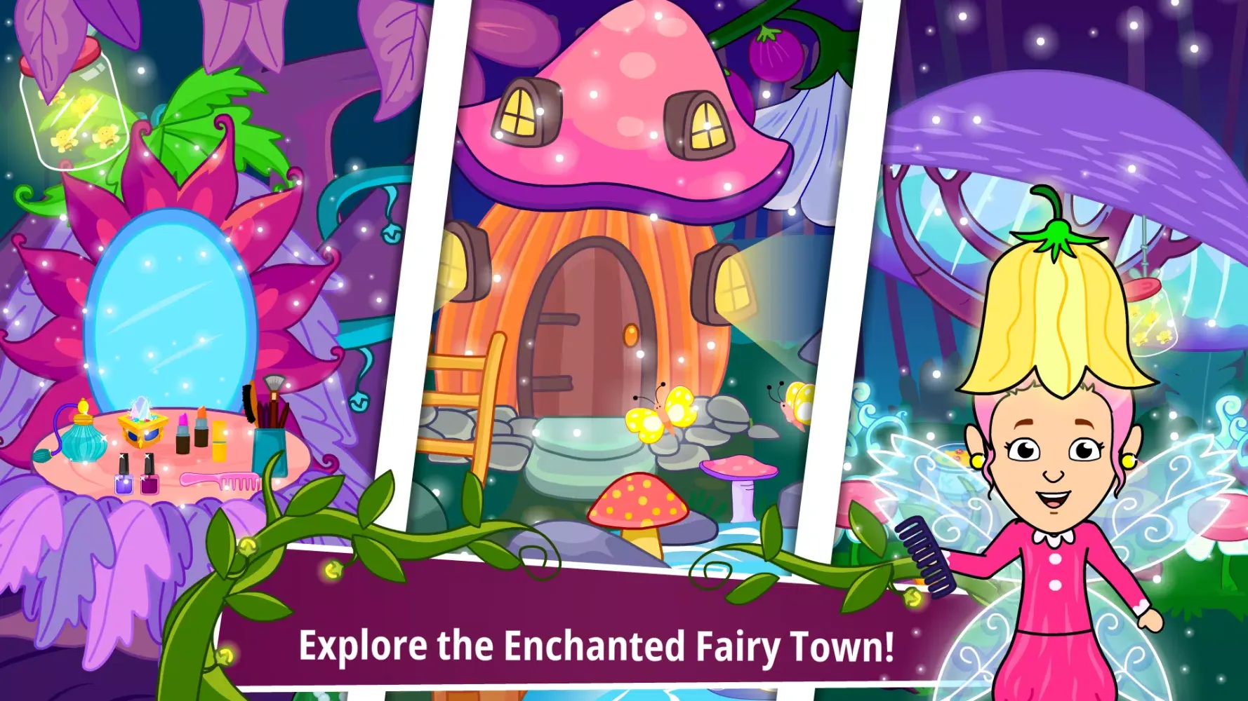 Tangkapan skrin My Magical Town Fairy Land