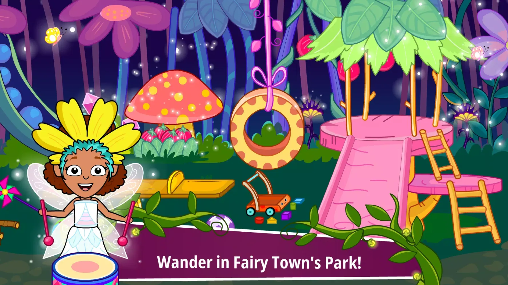 Tangkapan skrin My Magical Town Fairy Land
