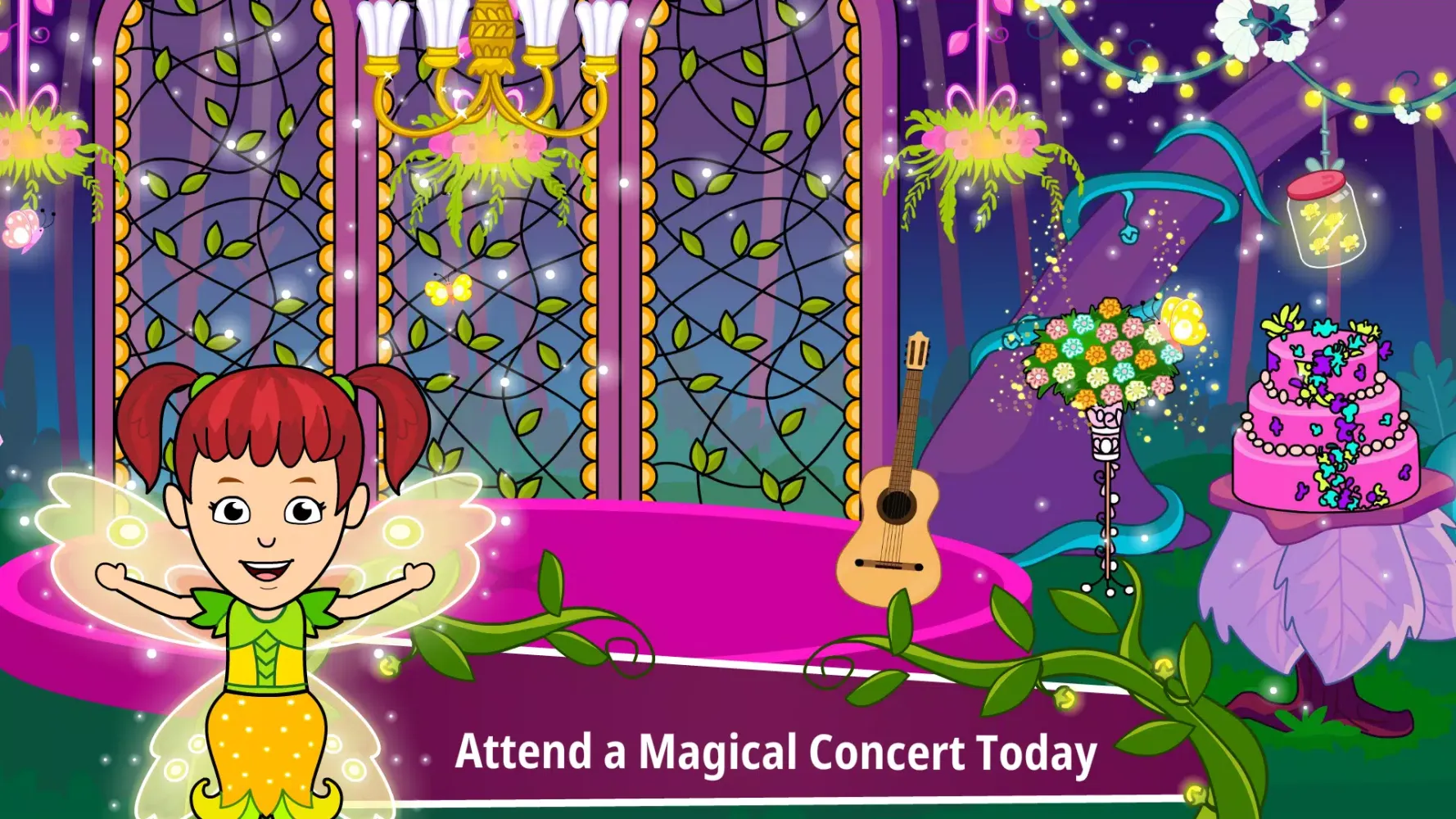 Tangkapan skrin My Magical Town Fairy Land