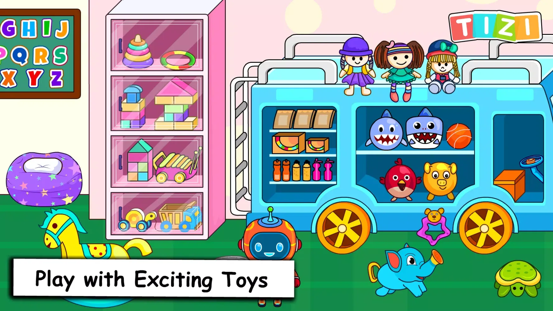 Captures d'écran de My Tizi Town Daycare Baby Game
