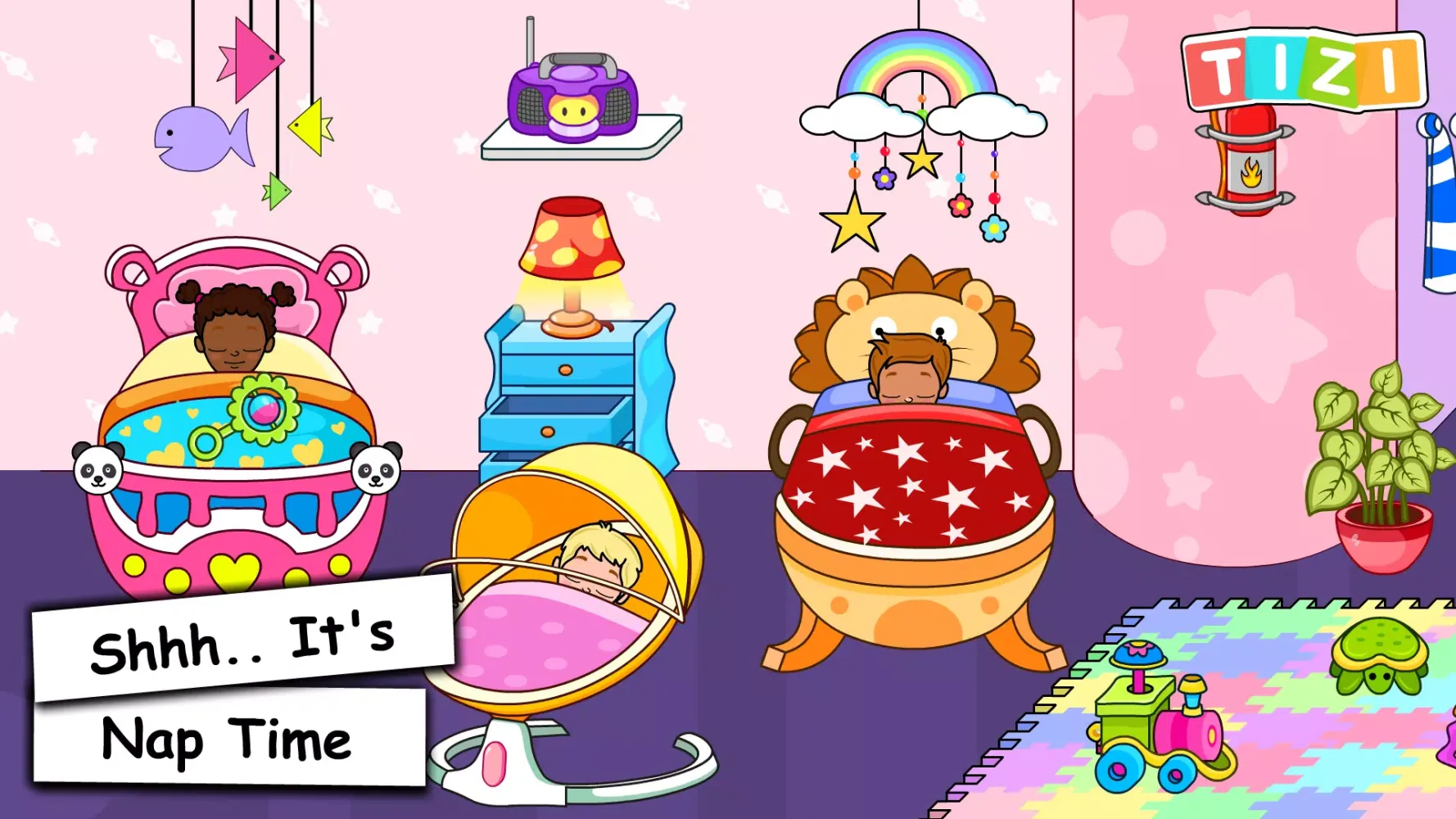 Captures d'écran de My Tizi Town Daycare Baby Game