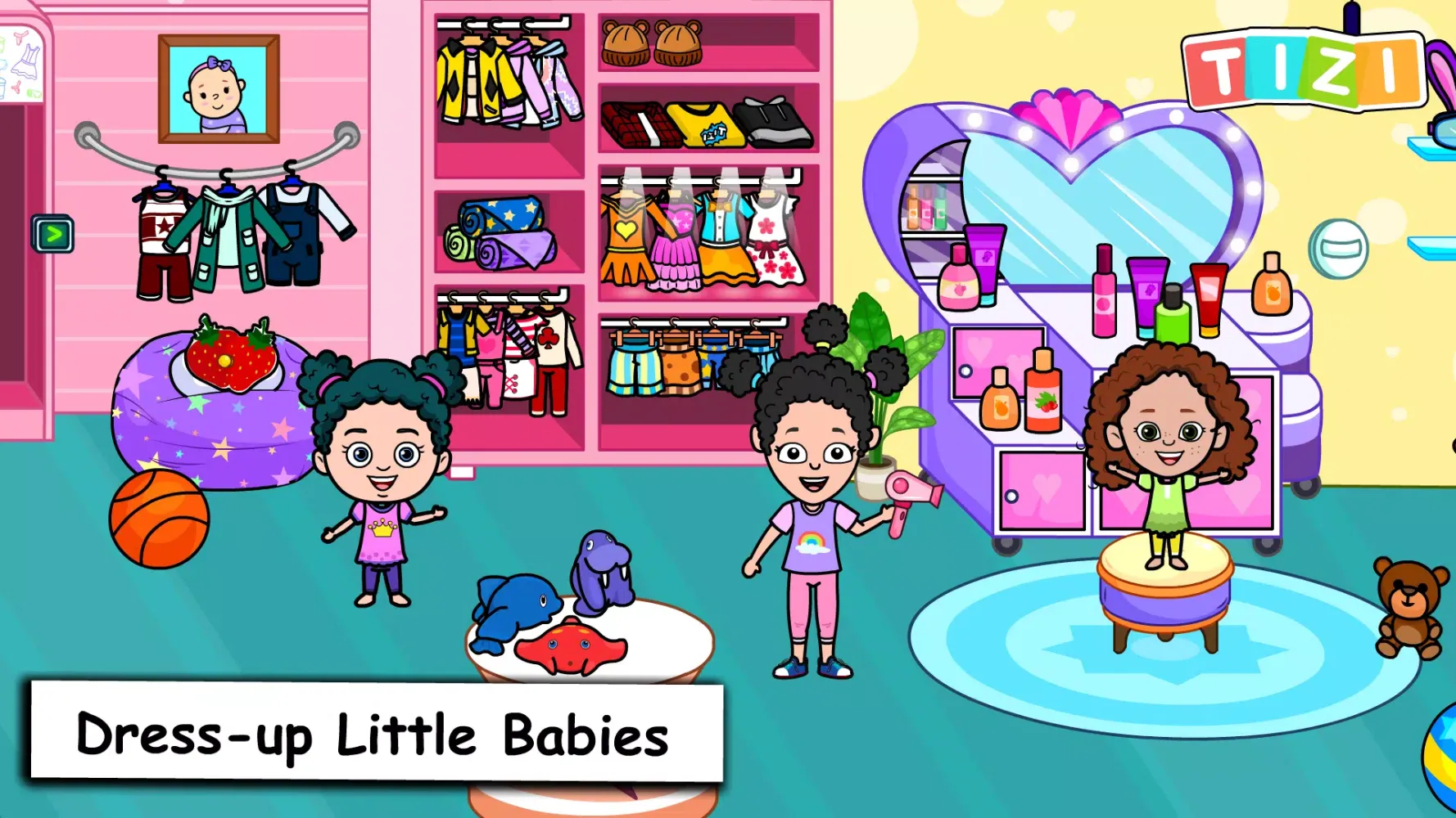 Captures d'écran de My Tizi Town Daycare Baby Game