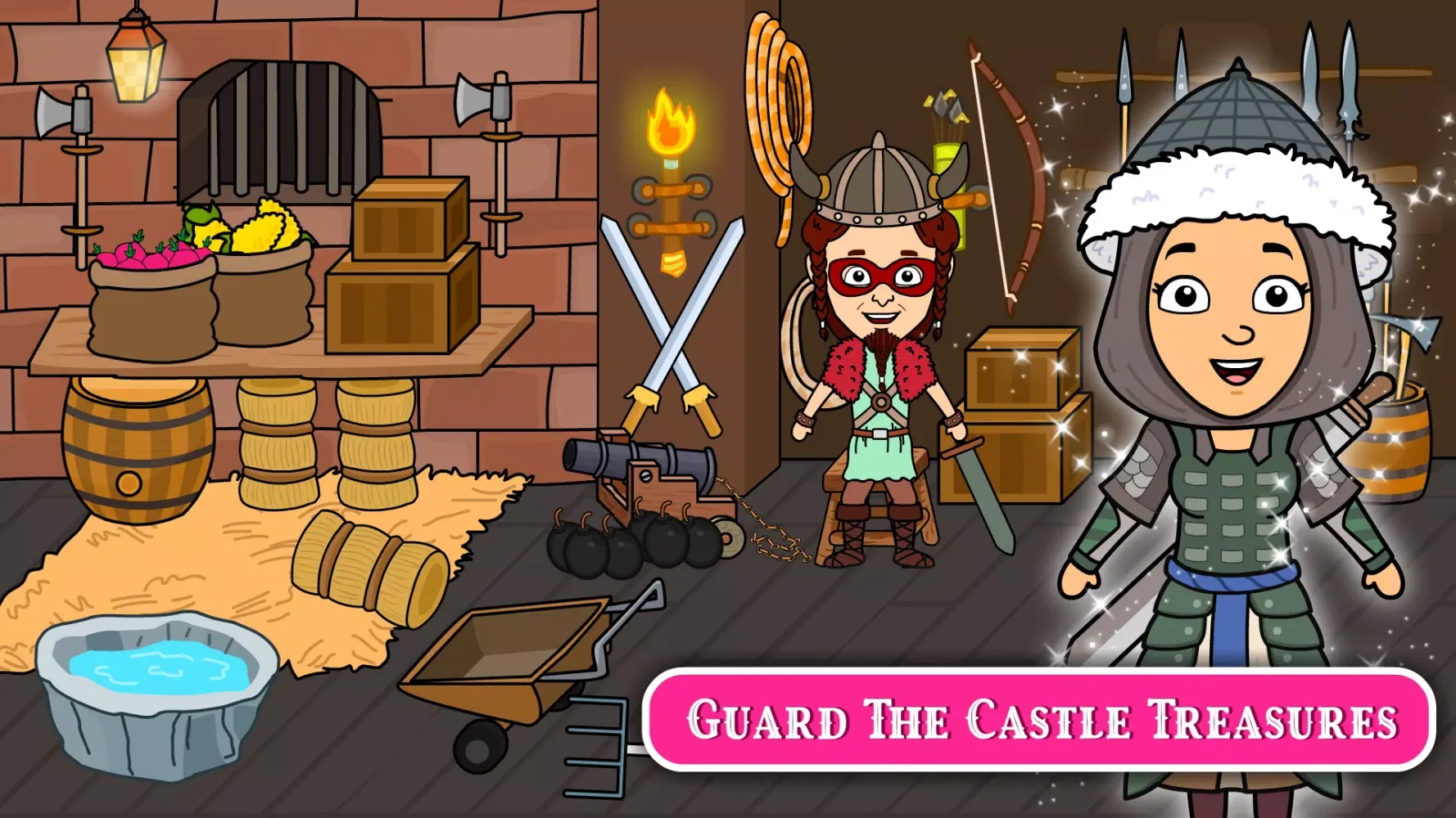 Ảnh chụp màn hình của Tizi World Princess Town Games