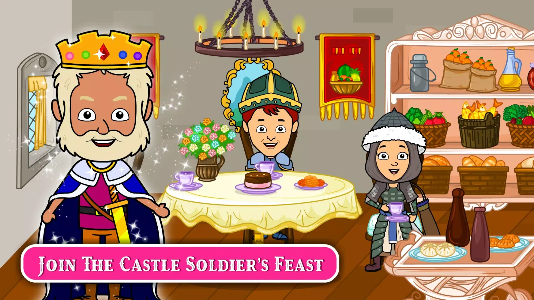 Ảnh chụp màn hình của Tizi World Princess Town Games