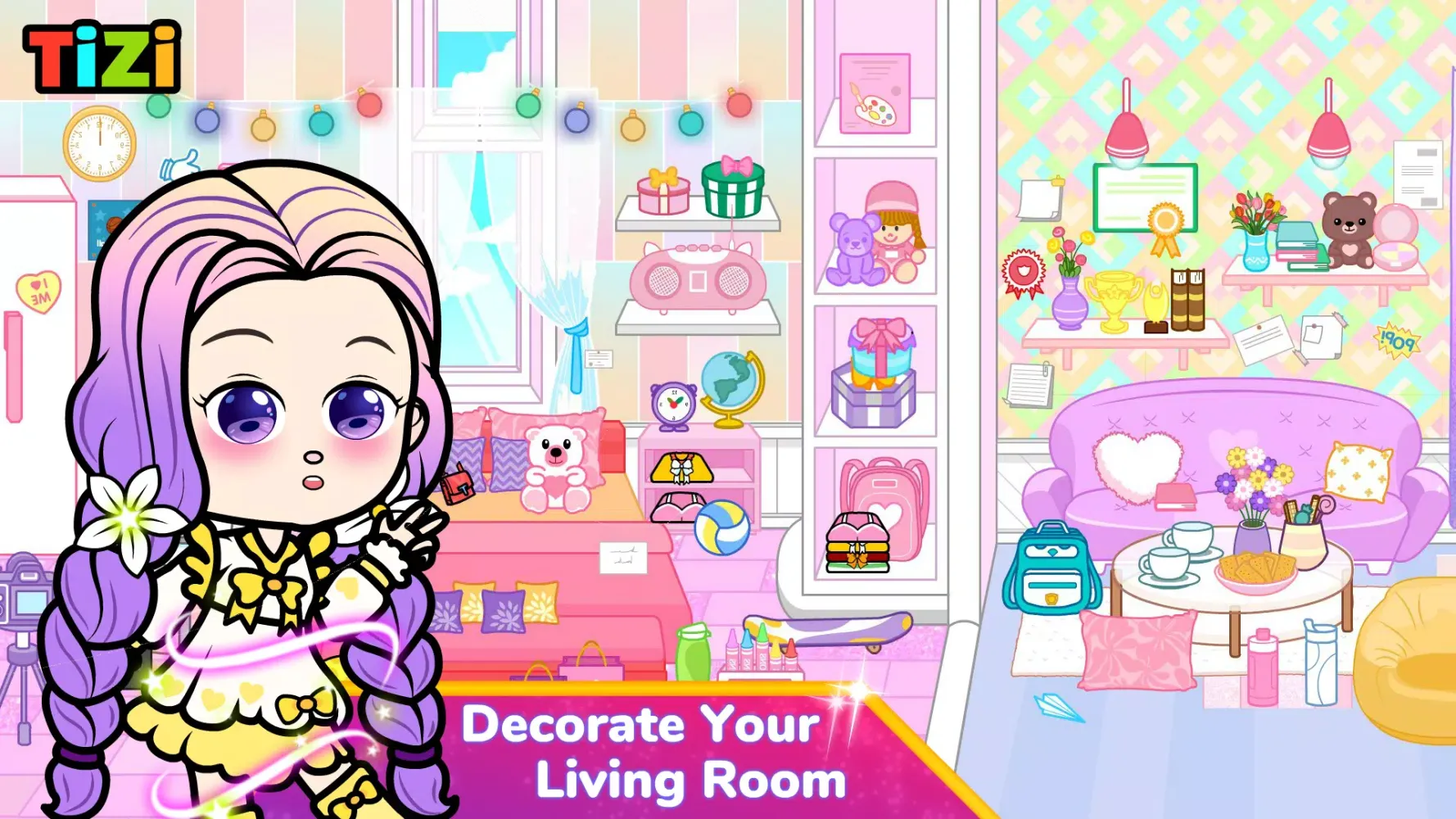 Tizi Town: Doll Dress Up Games应用截图