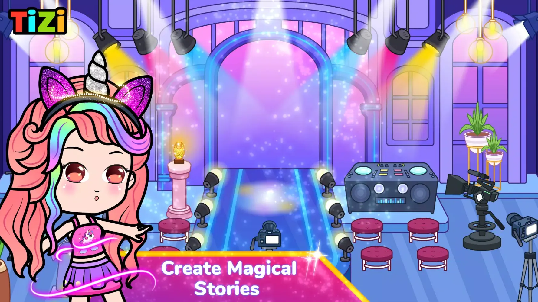 Tizi Town: Doll Dress Up Games应用截图