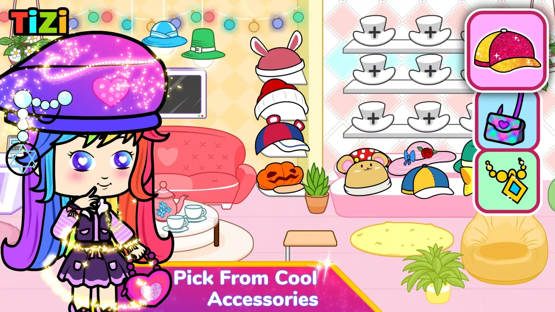 Tizi Town: Doll Dress Up Games应用截图